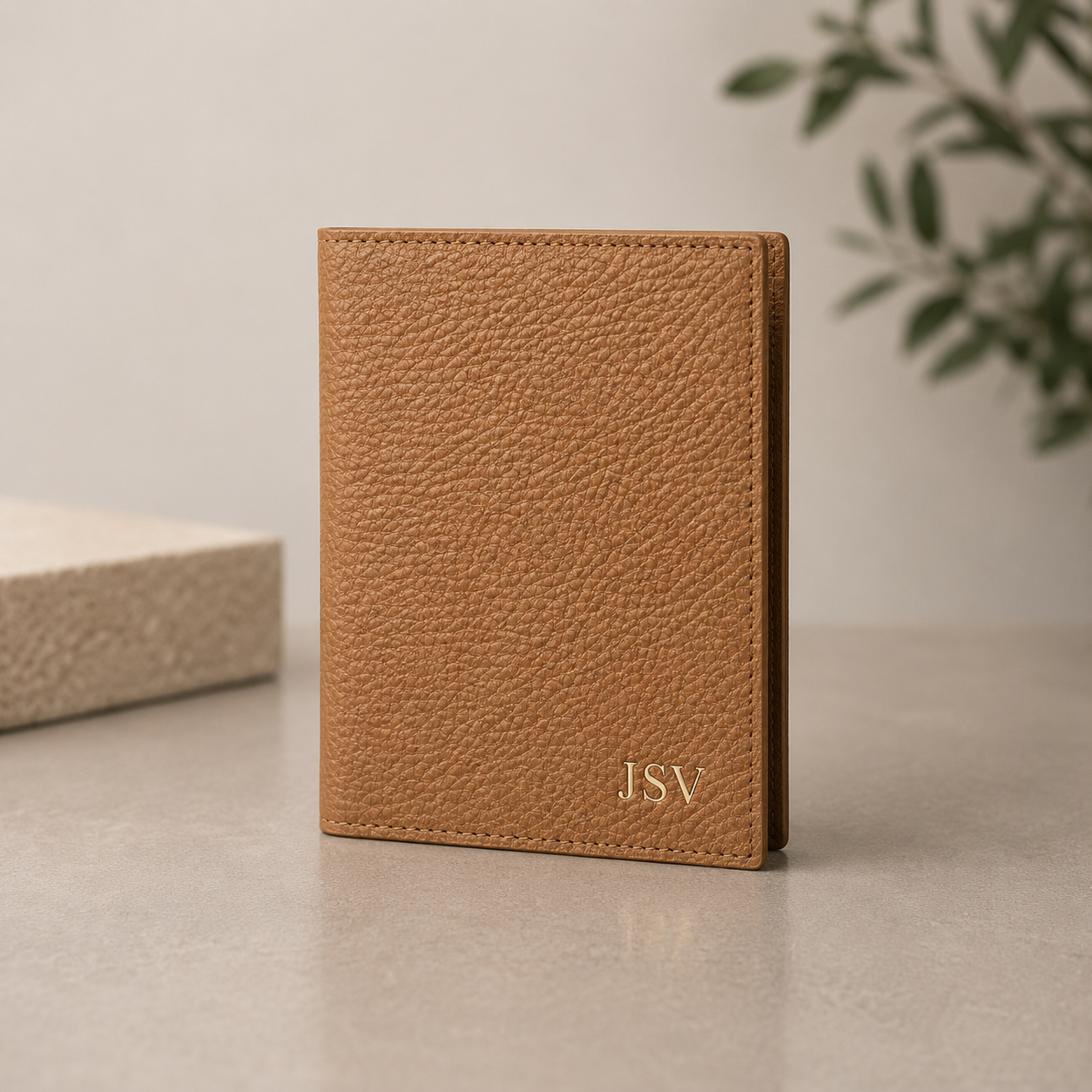 Travel Sleeve | Portapasaporte de piel