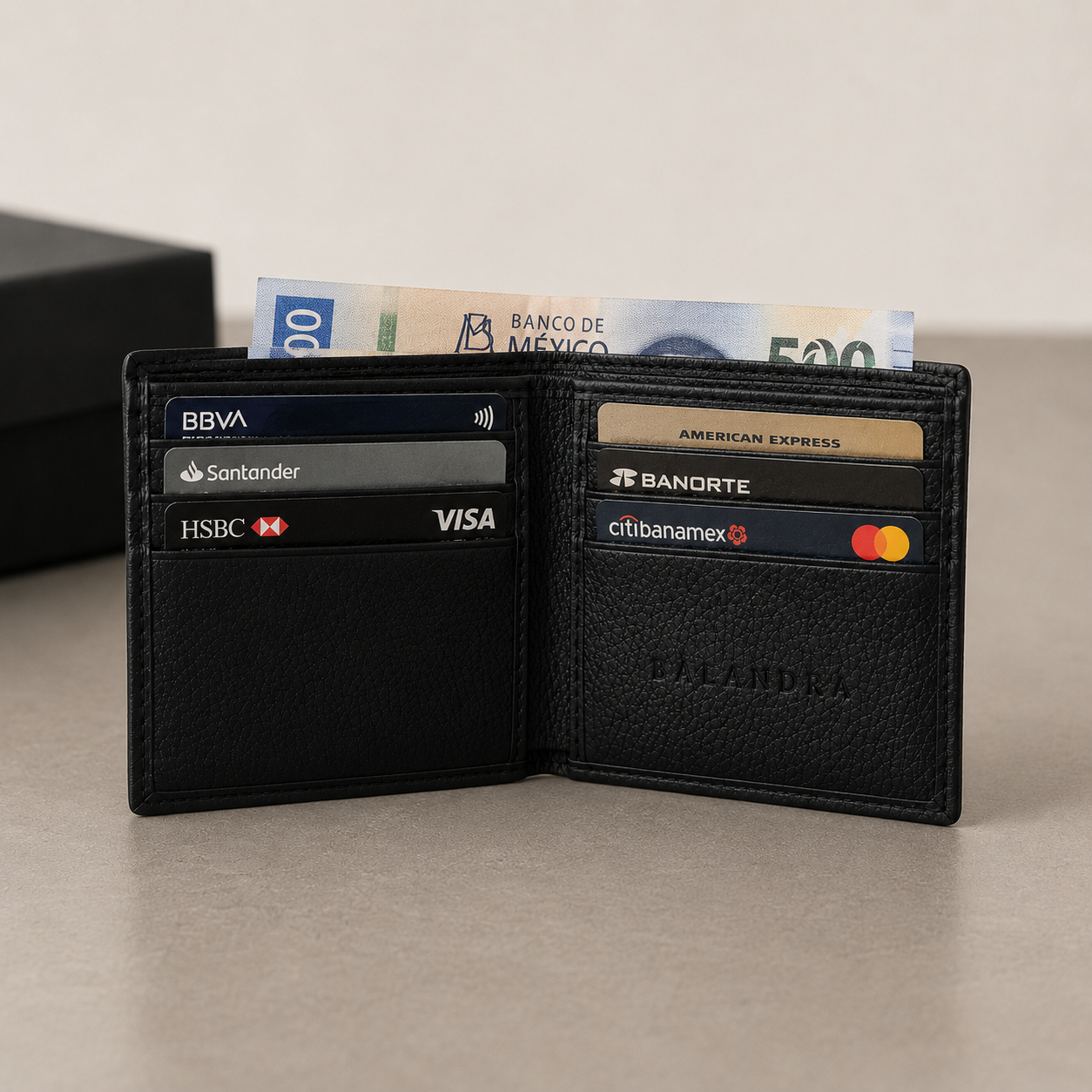 Slim Wallet | Cartera delgada de piel